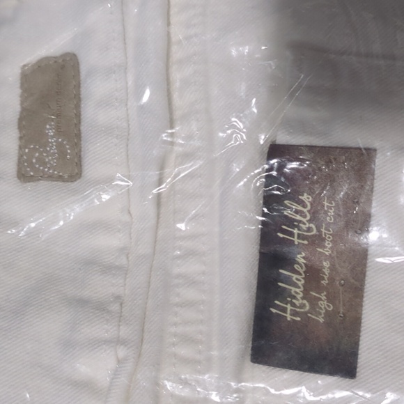 👖Paige Denim Hidden Hills Bootcut Jeans White 32 - Picture 4 of 5